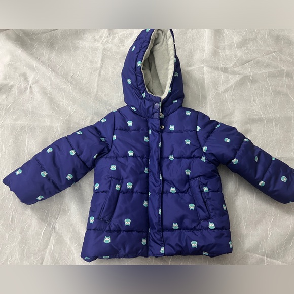 Baby Girls puffy coat by Carter's size 18M - Picture 1 of 6